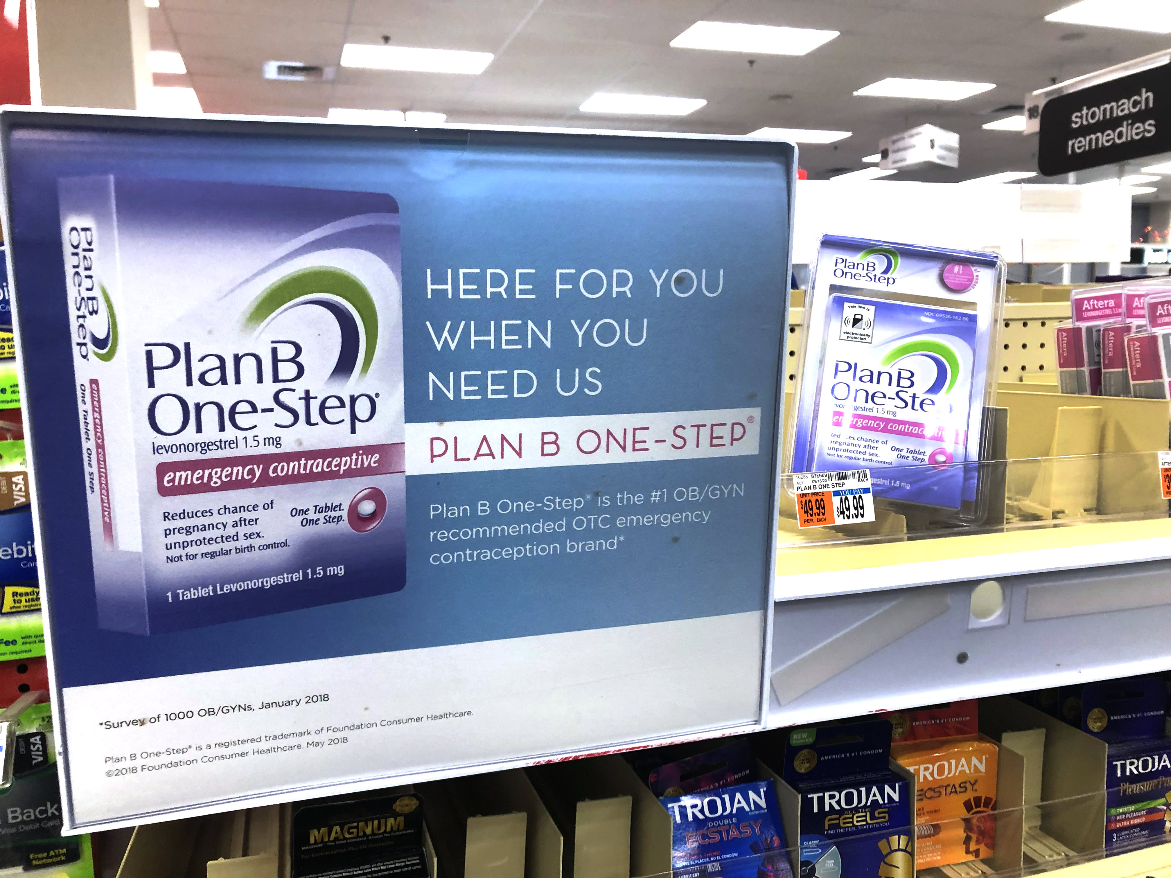 FDA Makes Clear Plan B Emergency Contraceptive Isn't for Abortion