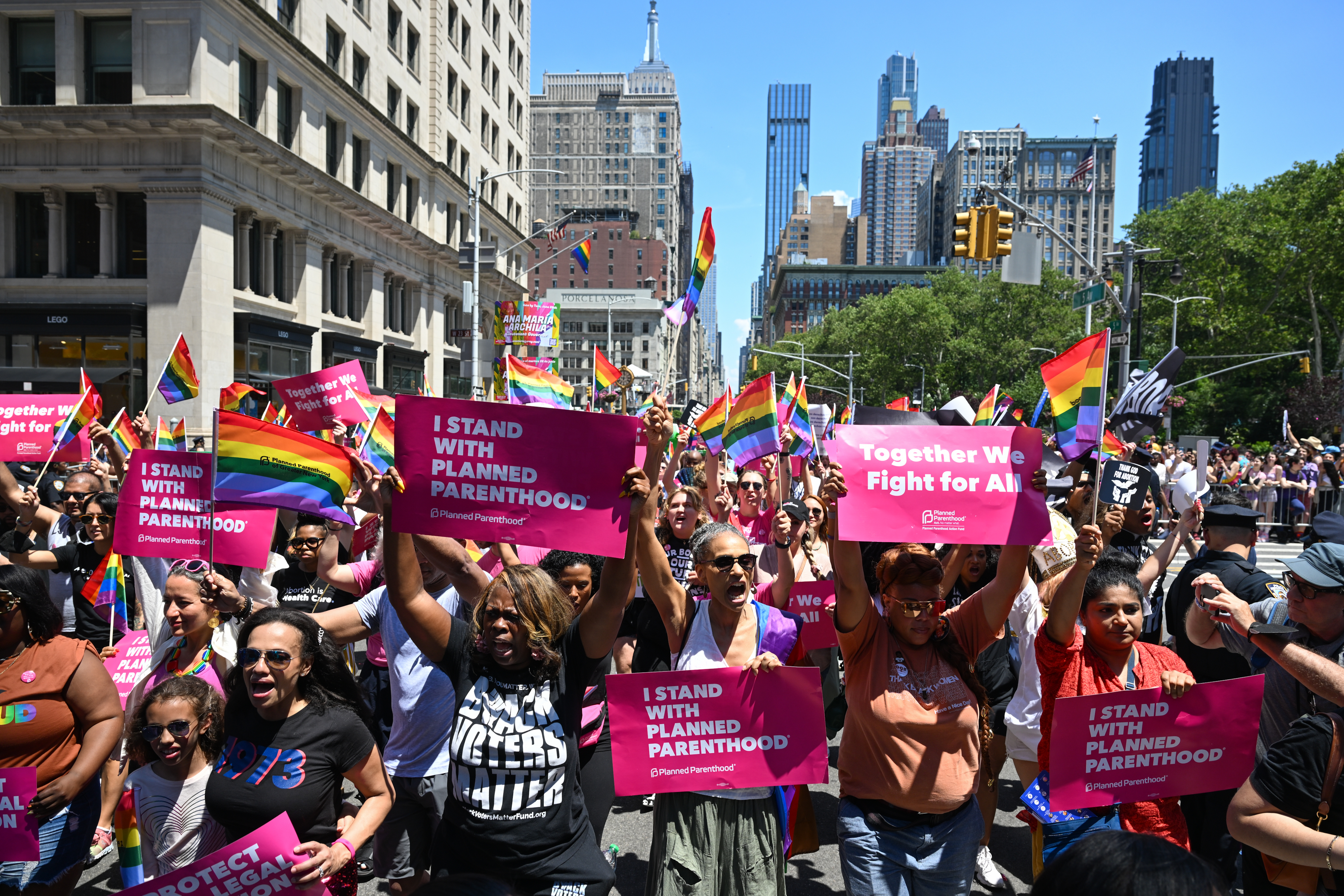 Pride Parades March on With New Urgency Across US
