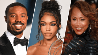 Michael B. Jordan, Lori Harvey and Marjorie Harvey