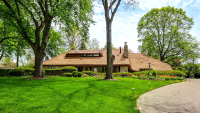 See Inside This ‘Fairytale' Home With Unique Roof For Sale in Chicago Suburb