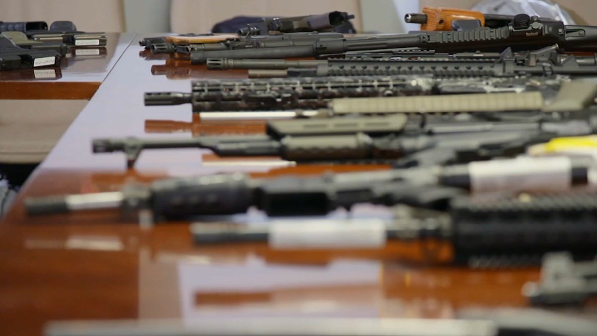 More Than 80 Guns Found in Homes of Individuals on Electronic Monitoring This Year, Cook County Sheriff's Office Says - Vimarsana News