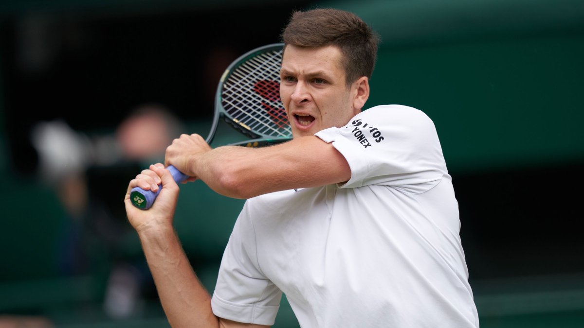 Hubert Hurkacz ogłasza darowiznę za każdego asa, którego trafi na Wimbledonie – NBC Chicago