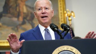 U.S. President Joe Biden speaks before signing an executive order to help safeguard women’s access to abortion and contraception after the Supreme Court last month overturned Roe v Wade decision that legalized abortion, at the White House in Washington, July 8, 2022.