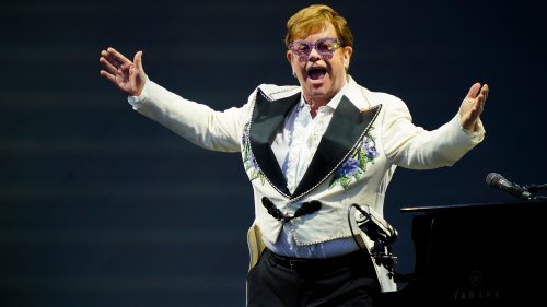 Britney Spears Gives Elton John a Gift That Is Out of This World