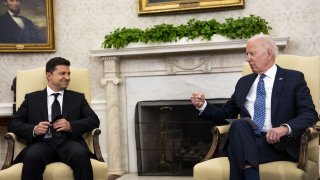 President Biden Hosts Ukraine's President Zelenskiy