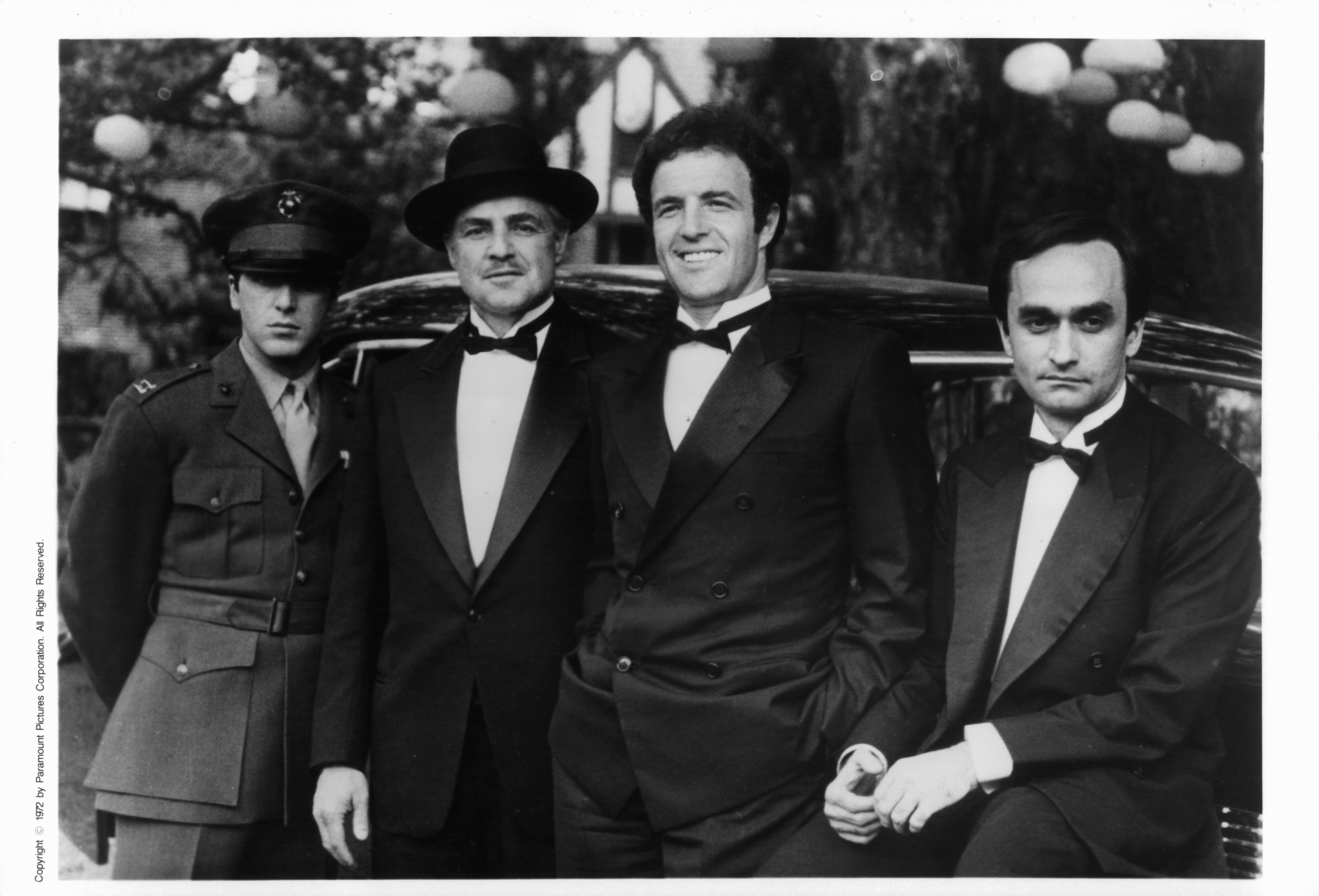Al Pacino And Marlon Brando In 'The Godfather'