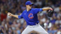Cubs' Kyle Hendricks Leaves Start Vs. Brewers With Sore Shoulder