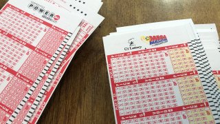 Powerball and Mega Millions slips