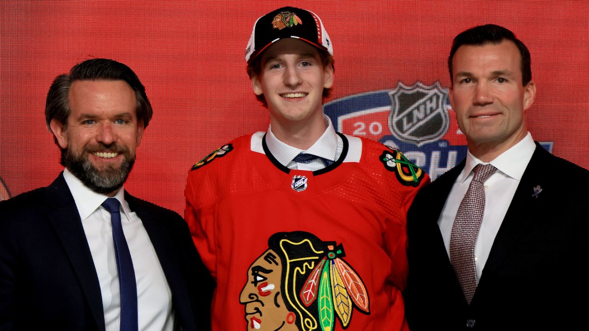 NHL Draft 2022: Blackhawks Select Sam Rinzel With No. 25 Pick – NBC Chicago