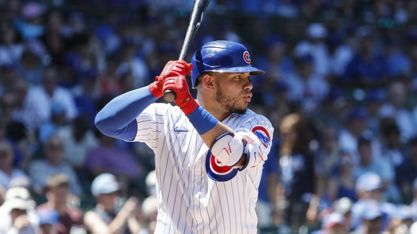 Video: Cubs prospect Willson Contreras homers in first major league at-bat  - NBC Sports