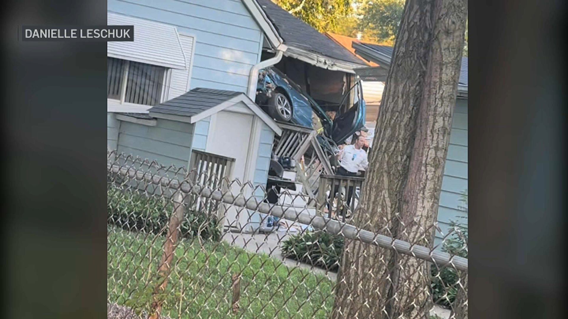 Medical Helicopter Called After Car Crashes Into Home in Crystal Lake – NBC Chicago