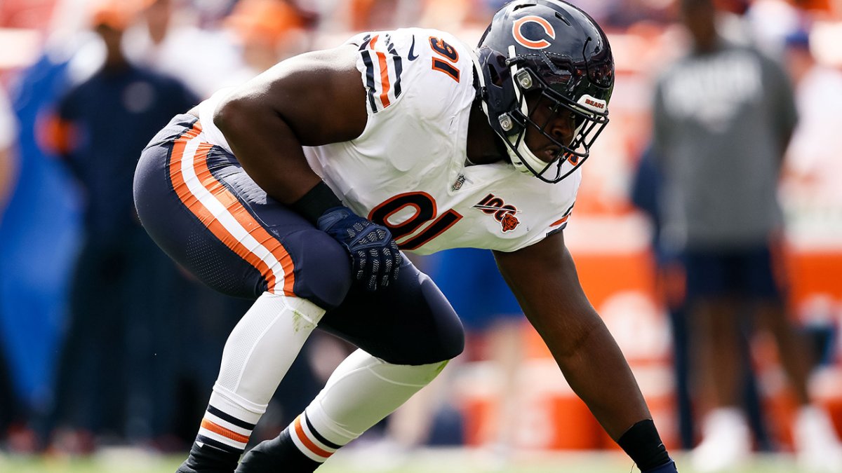 Eddie Goldman Becoming a Stabilizing Force in the Middle of Chicago's  Defense, News, Scores, Highlights, Stats, and Rumors