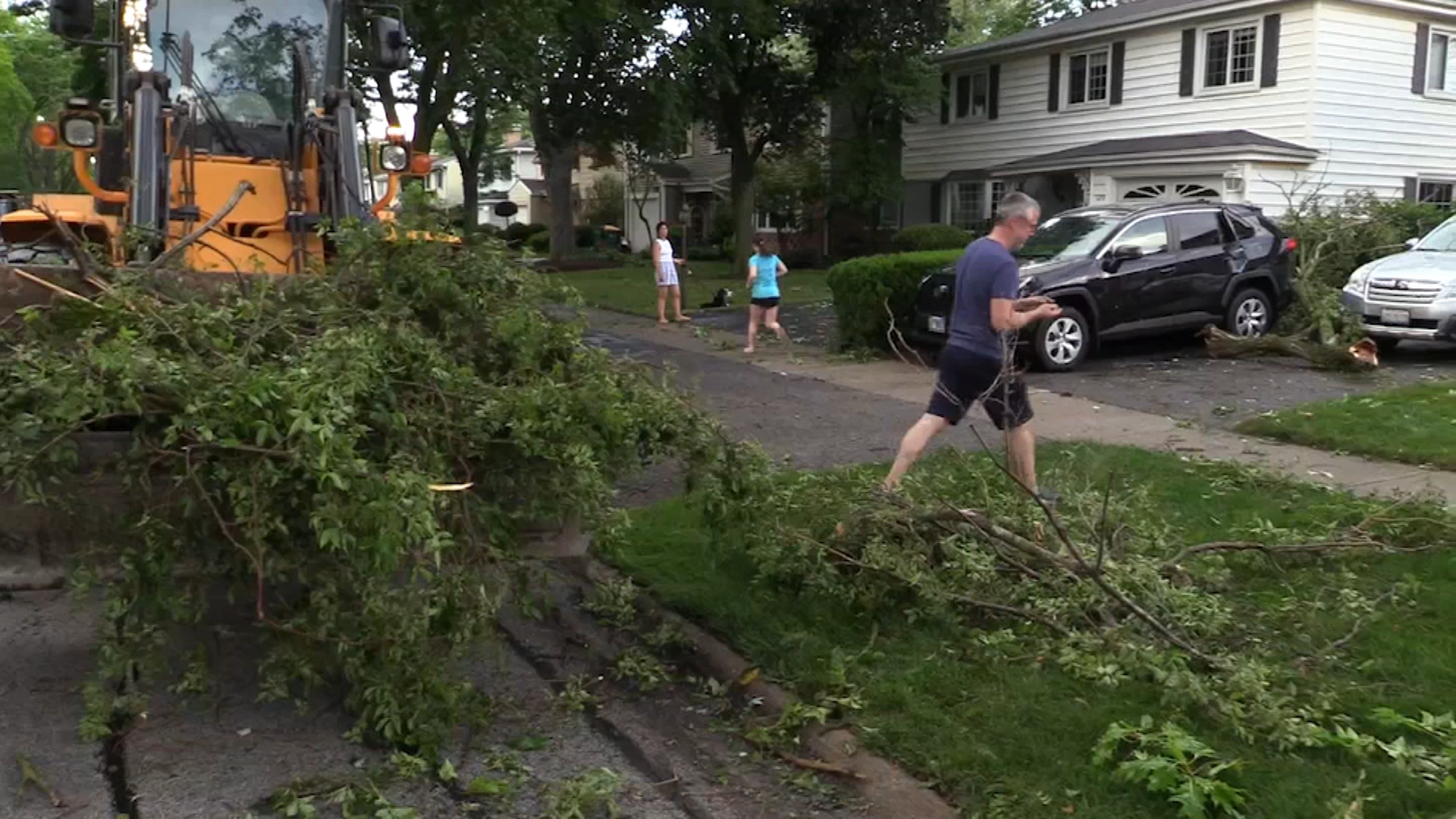 Strong Storms Cause Tree, Power Line Damage in Suburban Northfield – NBC Chicago