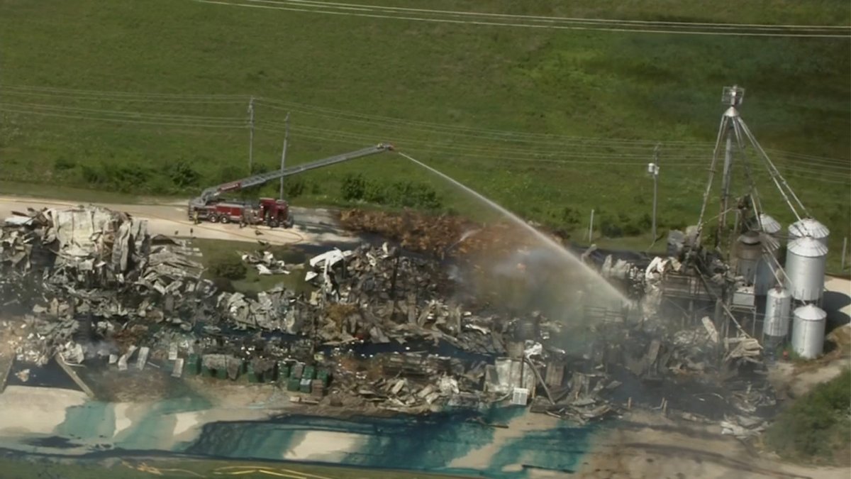 Air Quality Monitoring Continues Near Site of Massive Shorewood Farm Supply Store Fire - Vimarsana News