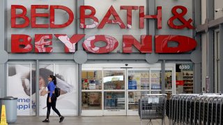 A Bed Bath & Beyond store is seen on June 29, 2022 in Miami, Florida.