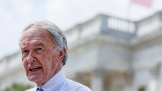 Senator Edward Markey (D-MA) speaks at a press conference