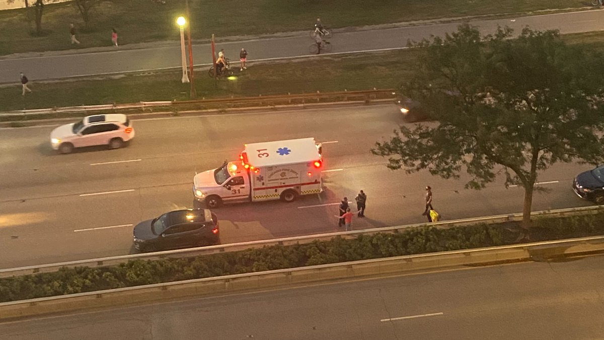 Pedestrian in Critical Condition After Being Hit by Vehicle While Trying to Run Across DuSable Lake Shore Drive