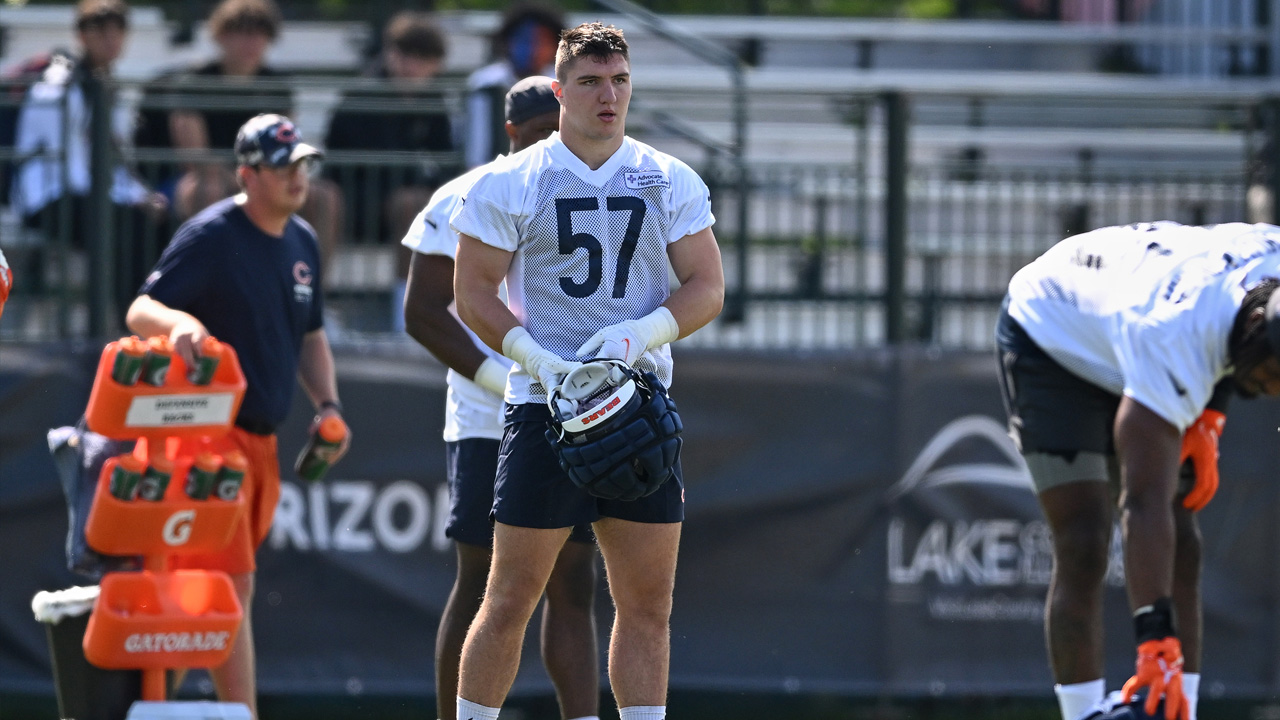 Bears Rookie Jack Sanborn Excited to Leave Mark on Packers Rivalry