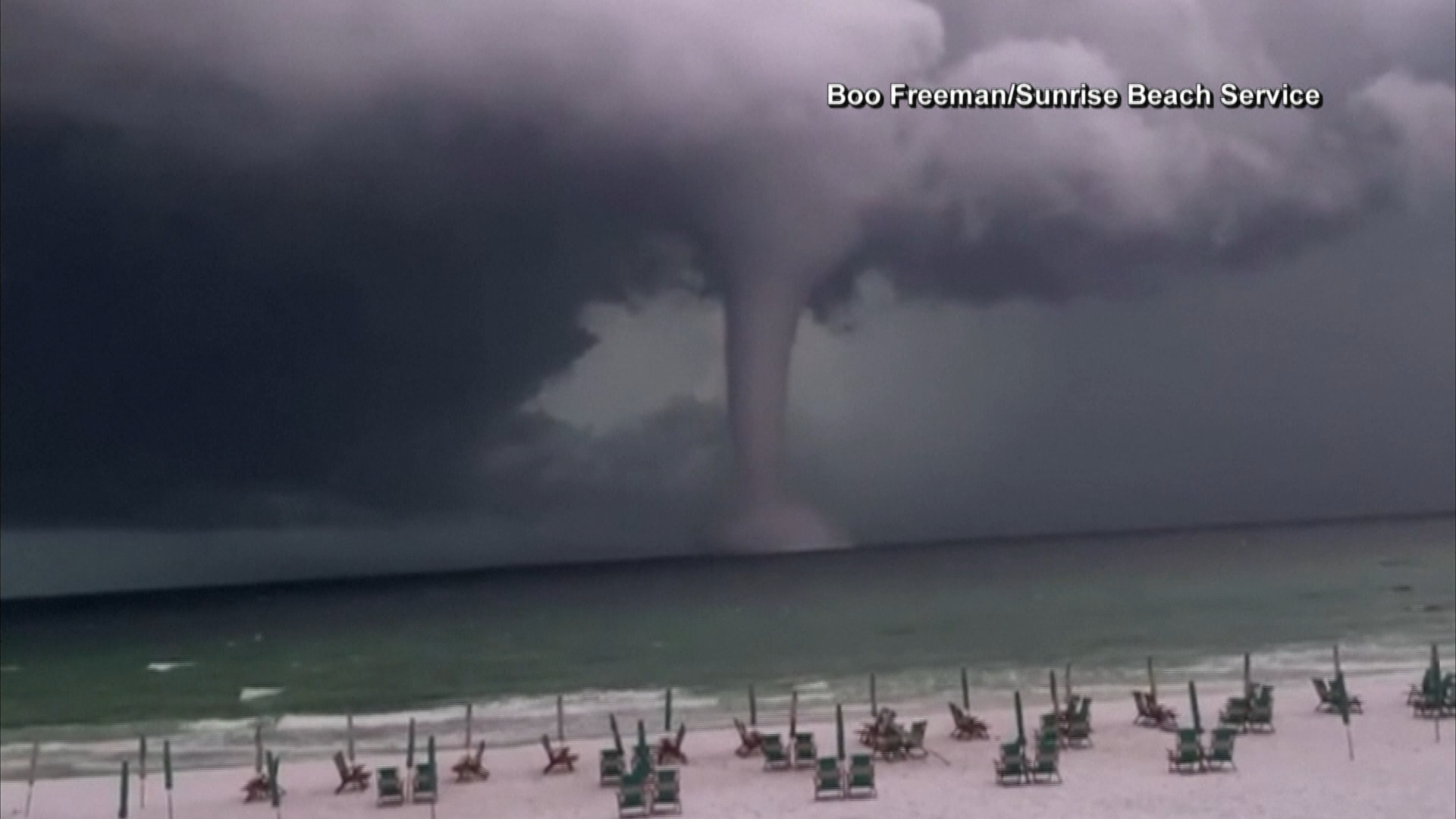 Watch: Large Waterspout Forms Off Florida Coast - Vimarsana News