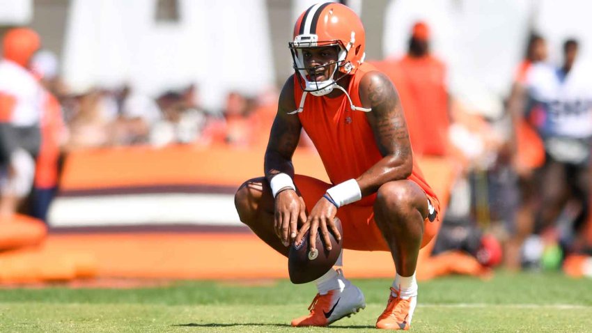 Deshaun Watson apologizes, then struggles in Cleveland Browns preseason  debut 