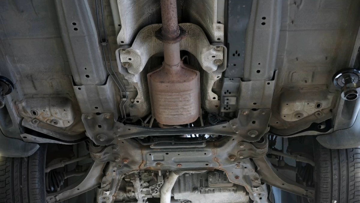 Officials Hope Spray Paint Deters Crooks Amid Spike in Catalytic