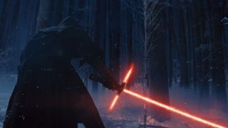 Adam Driver as Kylo Ren in “Star Wars: The Force Awakens.”