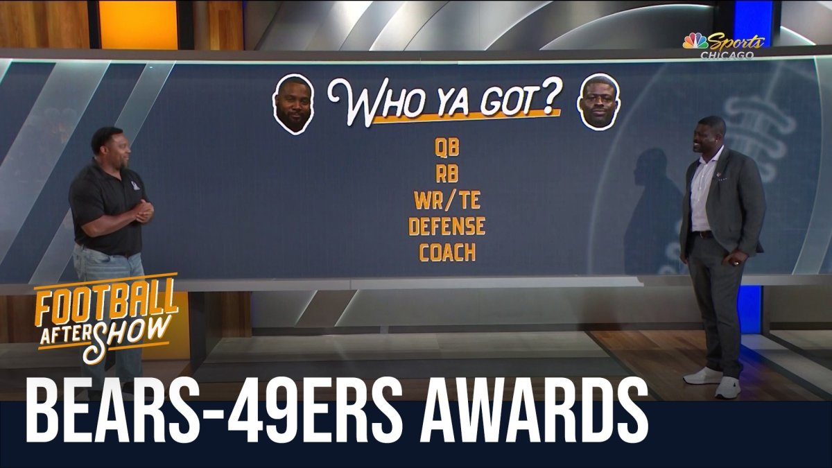 Bears-Texans Postgame Awards: Who Ya Got? – NBC Chicago