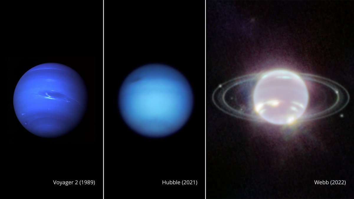 Neptune and Rings Shine in Photos From b Space Telescope NBC Chicago
