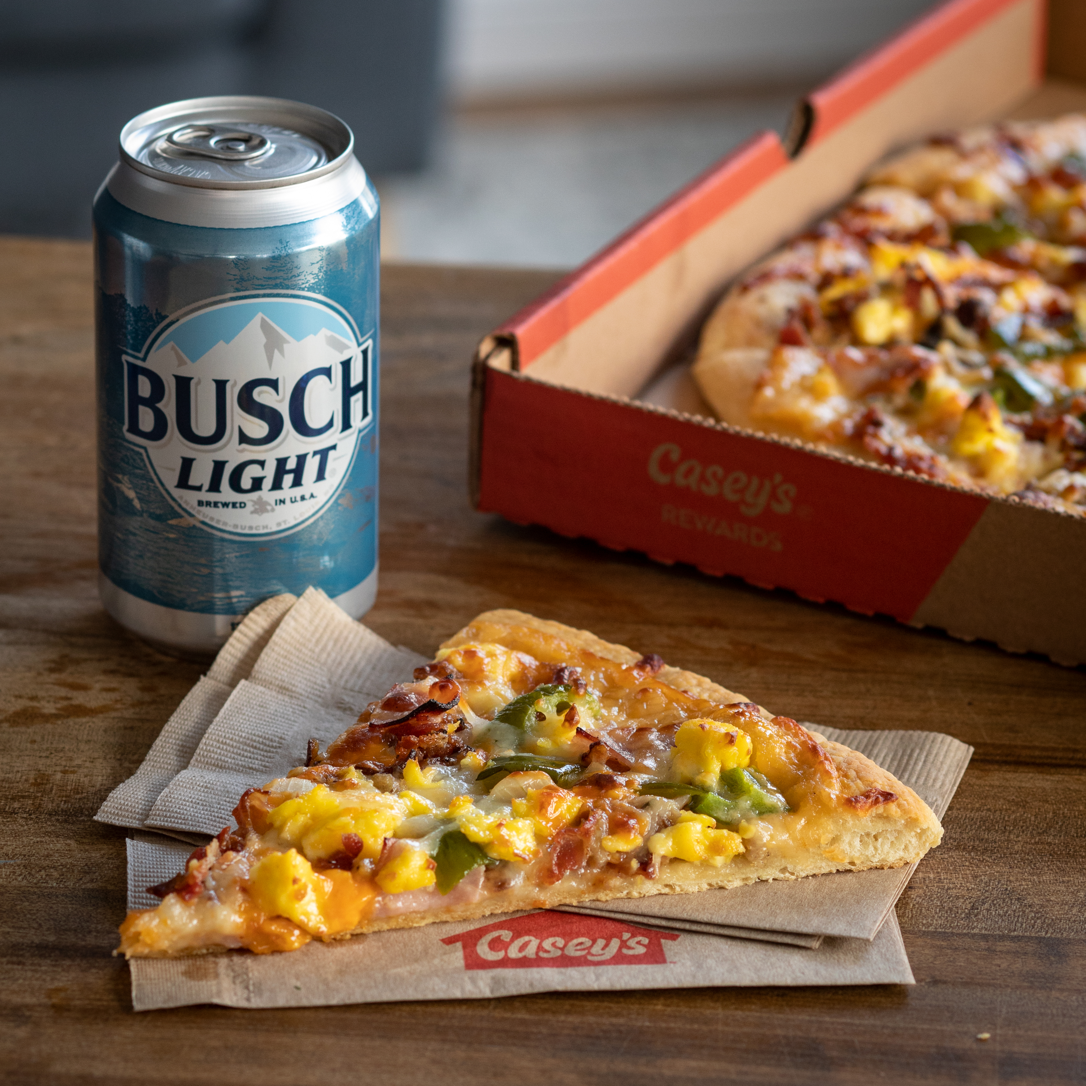 Casey's, Busch Light Collaborate for Uniquely Midwestern Breakfast Item