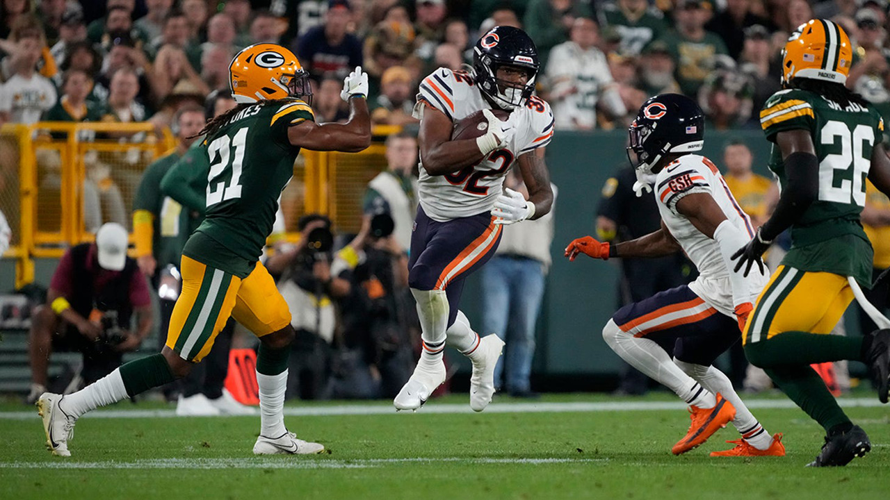 Bears Running Back David Montgomery Due for Explosive Fantasy Football Week