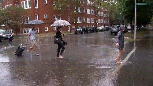 After Record-Breaking Rainfall, Another Soggy Day in Store For Chicago Area