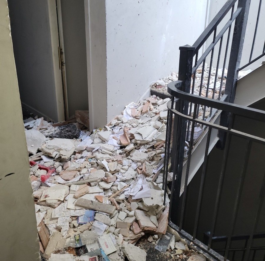 Exploded Building Aftermath Photos Show Aftermath of Building Explosion, Collapse in Chicago’s ...