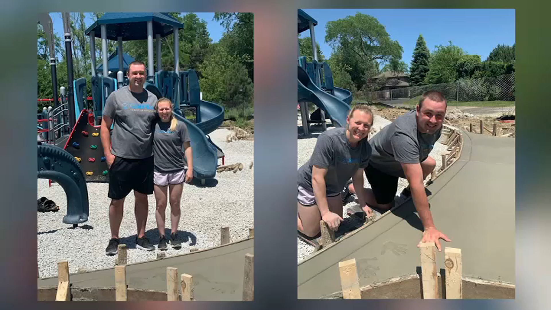 Kendall Coyne, Michael Schofield want kids to 'Dream Big' at Palos Heights  park – WGN-TV