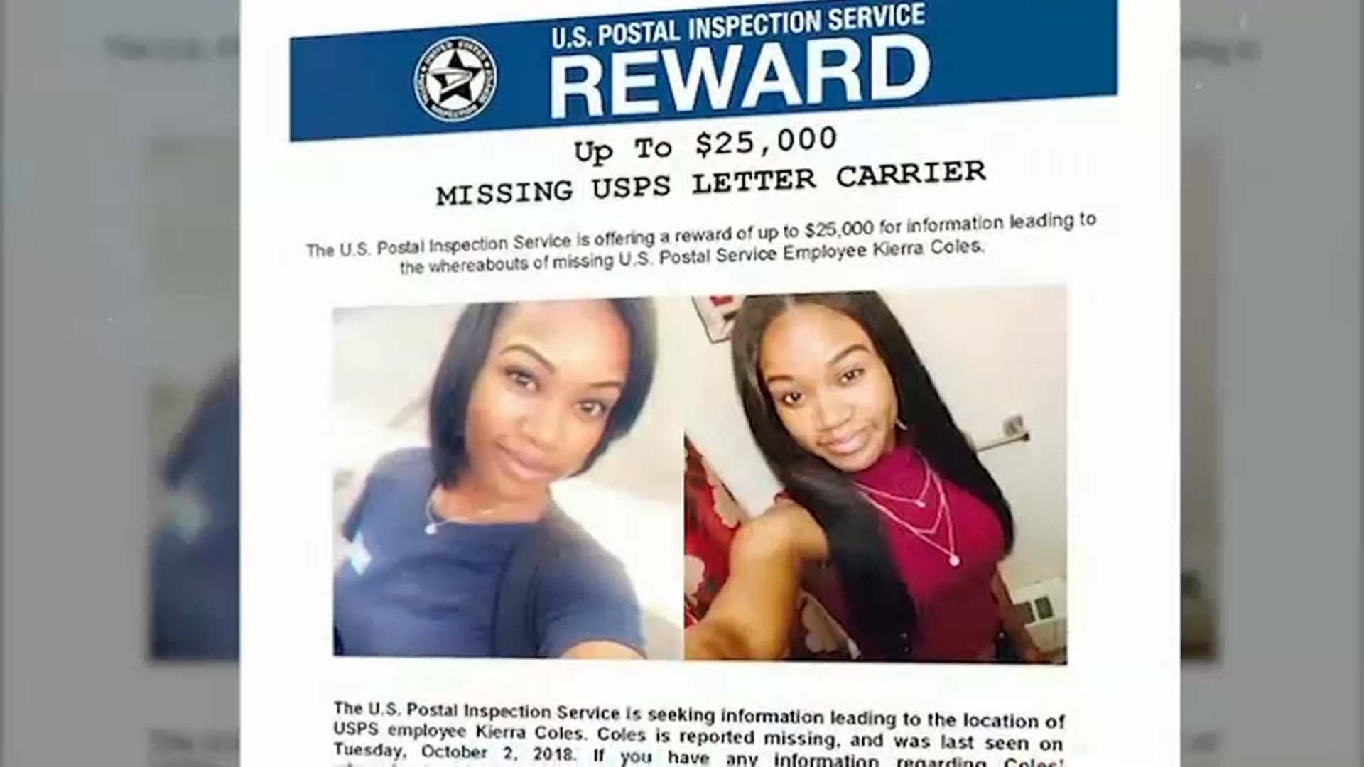 Family Celebrates Birthday of Missing Postal Worker Kierra Coles as 4 Years Since Disappearance Nears