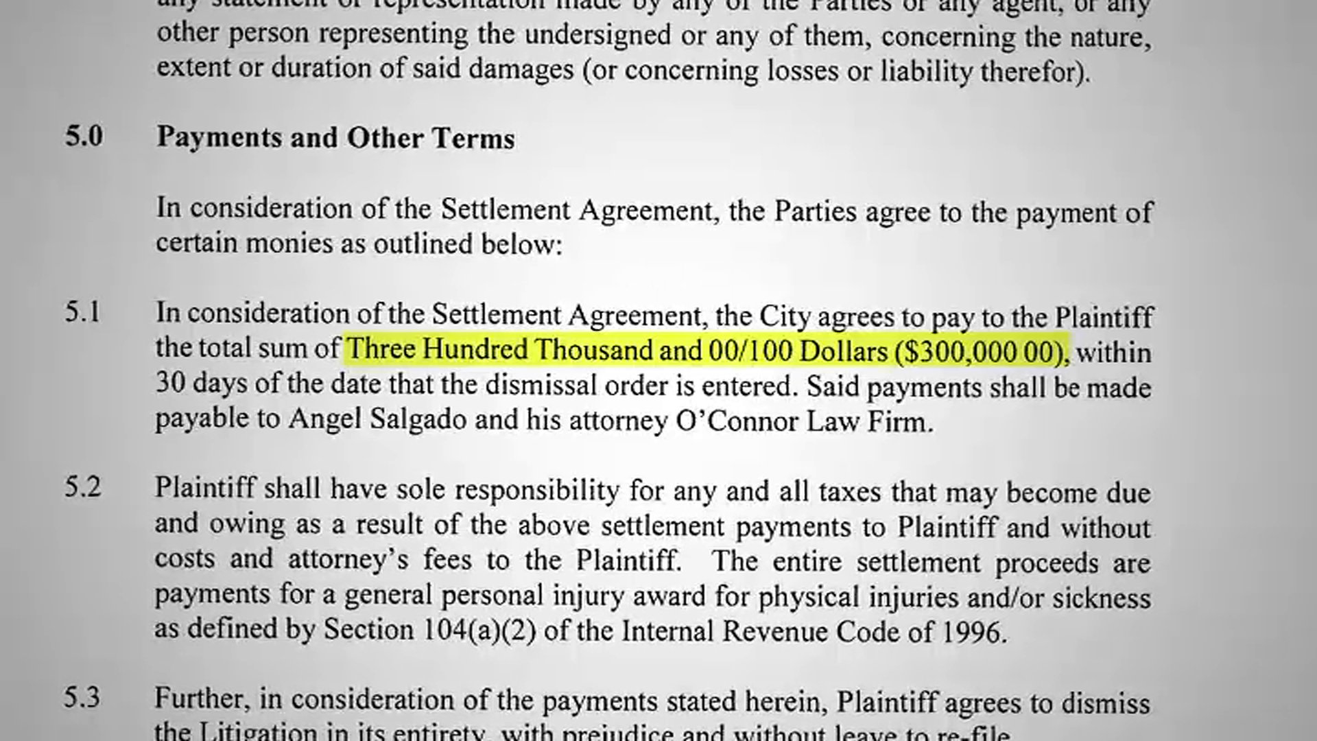 City of Waukegan Settled With Man Beaten by Officer for $300K, Agreement Shows