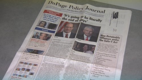 Conservative-Funded Mailers, Styled as Newspapers, Sent to Illinois Voters