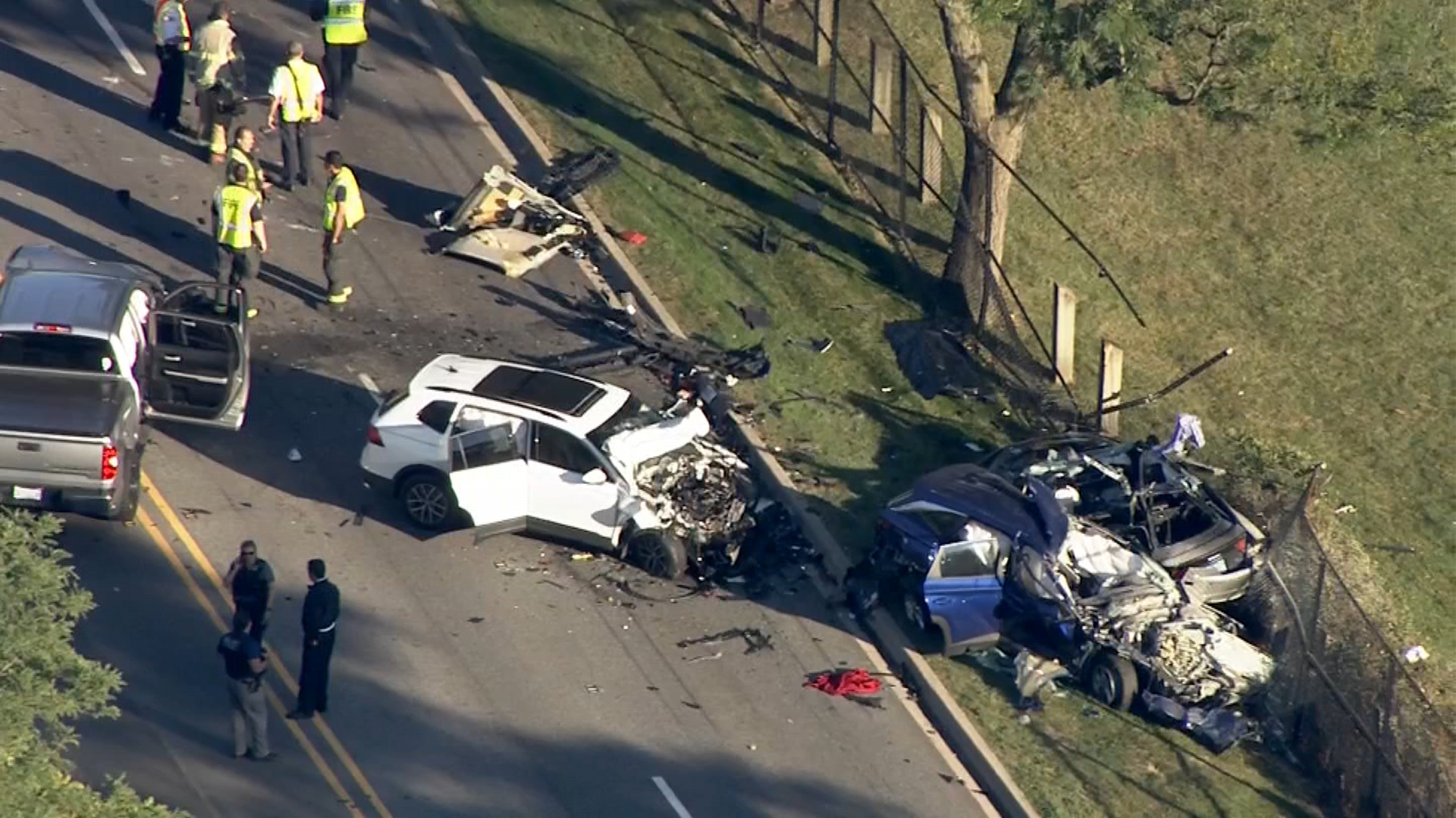 1 Man or woman Killed, 3 Others Hurt in Multi-Vehicle Crash in Western Springs – NBC Chicago