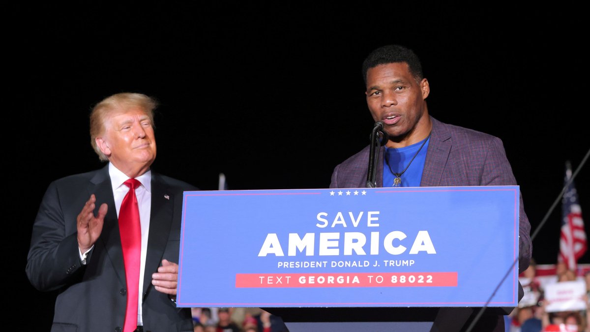 Georgia Senate GOP Candidate Herschel Walker Denies Paying for Abortion — Son Says He ‘Threatened to Kill Us'