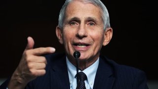 Dr. Anthony Fauci, director of the National Institute of Allergy and Infectious Diseases, testifies during the Senate Health, Education, Labor and Pensions Committee hearing titled Next Steps: The Road Ahead for the COVID-19 Response, in Dirksen Building on Thursday, November 4, 2021.