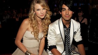 Singers Taylor Swift and Joe Jonas at the 2008 MTV Video Music Awards