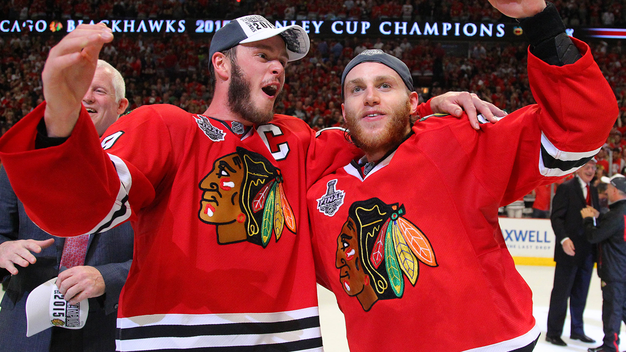 Blackhawks' Patrick Kane, Jonathan Toews Reflect on 1,000 NHL Games Together