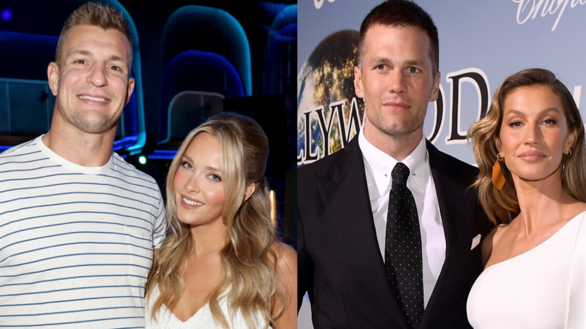 Rob Gronkowskis Girlfriend Camille Kostek Comments On Tom Brady And Gisele Bündchens Marriage 3683