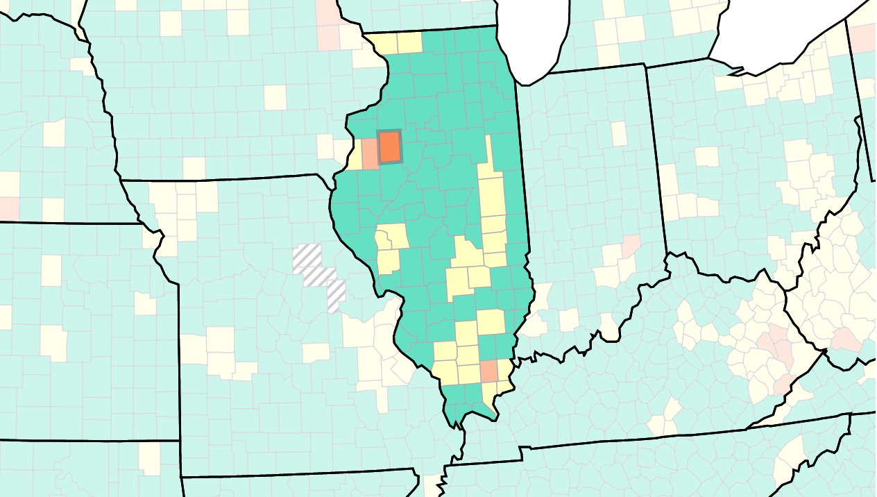 Masks Recommended in 3 Illinois Counties With ‘High' COVID Community Level