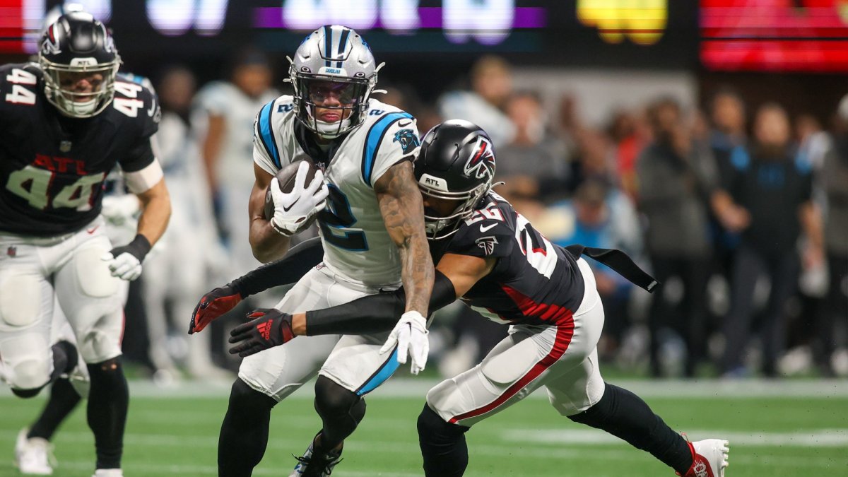 Report: Panthers' D.J. Moore correctly flagged in loss to Falcons