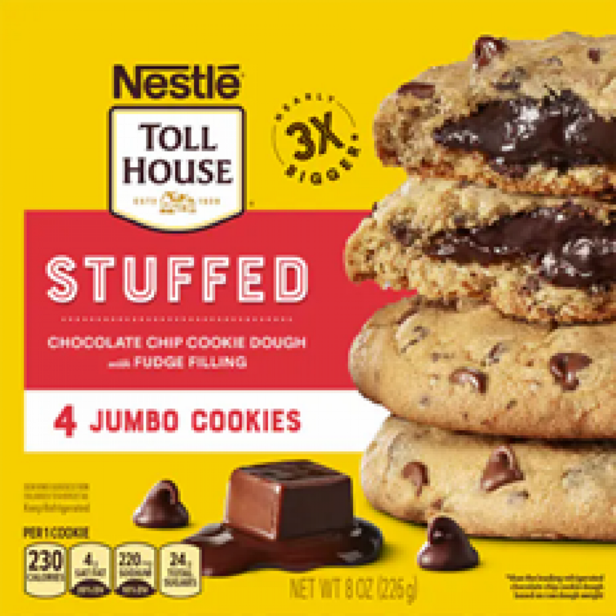 Nestlé Announces Recall of Refrigerated Chocolate Chip Cookie Dough With Fudge Filling
