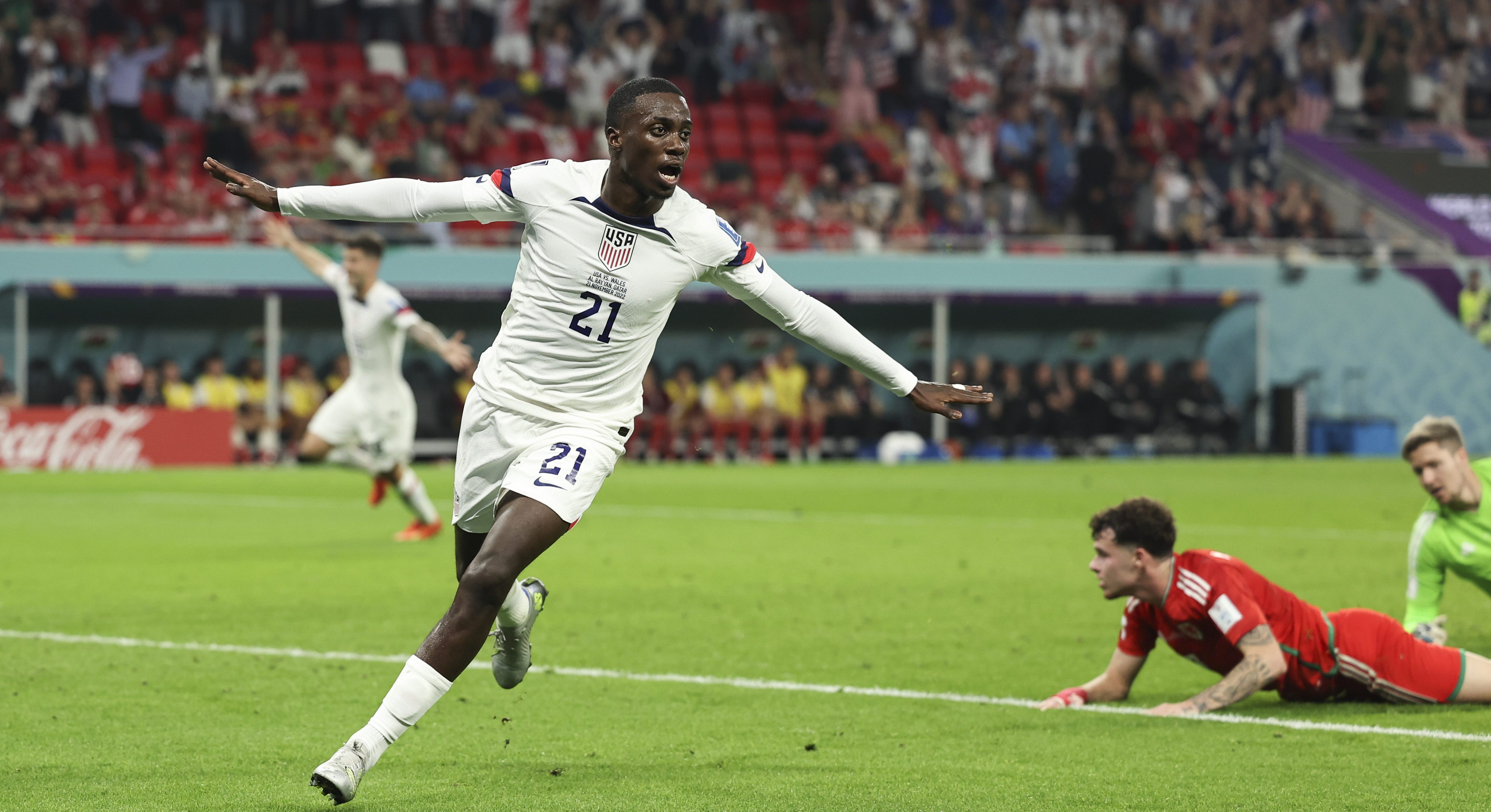 Tim Weah Opens Scoring for USMNT vs. Wales in 2022 World Cup – NBC Chicago