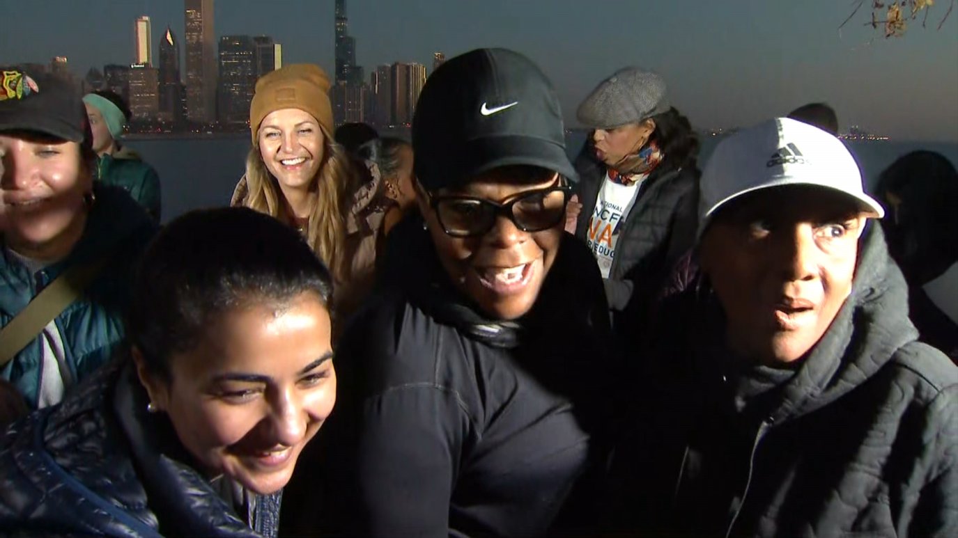 Walk With NBC 5 Chicago s Michelle Releford Kye Martin As Part Of Walk with nbc 5 chicago s michelle releford kye martin as part of