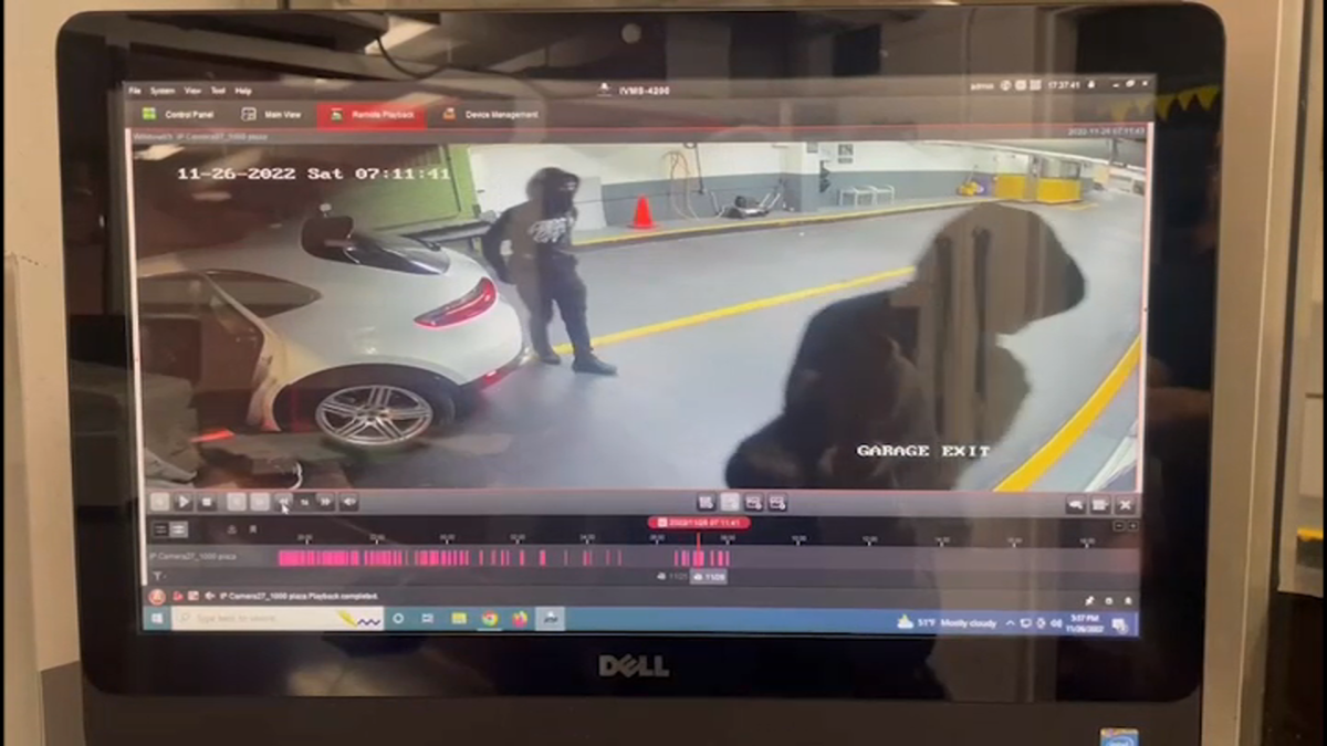 Group Caught on Camera Stealing Car From Gold Coast Parking Garage