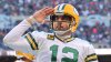 Aaron Rodgers Salutes Bears Fans After Win at Soldier Field