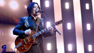 NASHVILLE, TN – APRIL 01: Jack White performs onstage for Loretta Lynn: An All-Star Birthday Celebration Concert at Bridgestone Arena on April 1, 2019 in Nashville, Tennessee. (Photo by John Shearer/Getty Images for Essential Broadcast Media, LLC)